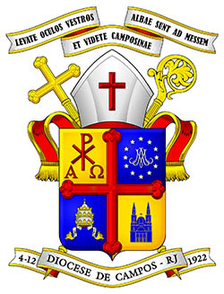 brasão da diocese de Campos