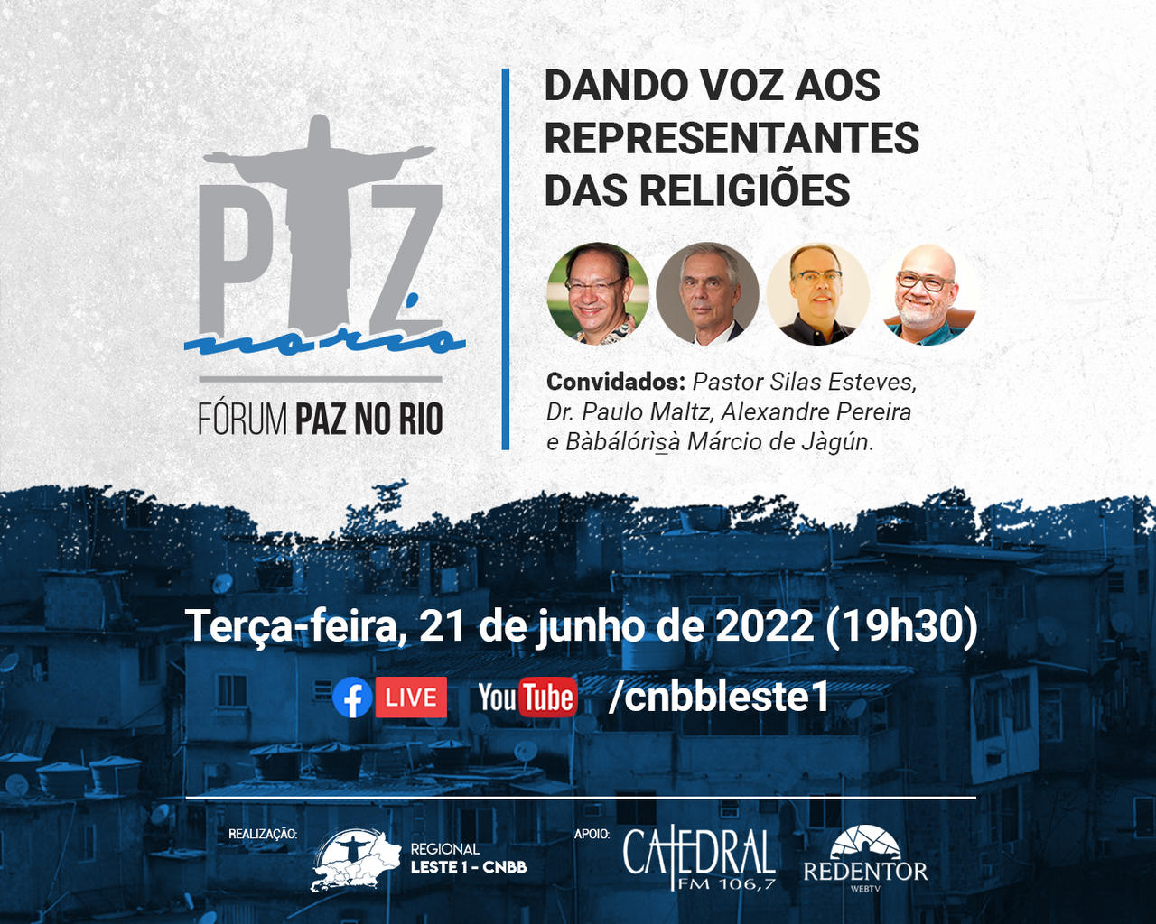 Dinâmicas urbanas e inter-religiosas e promoção da paz