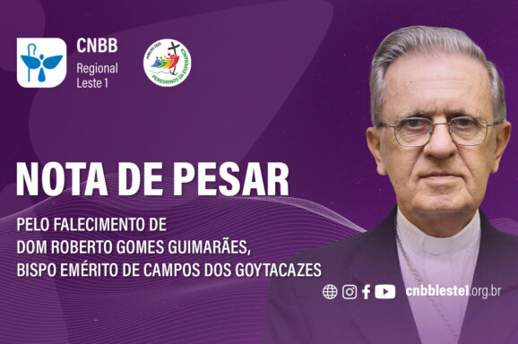 Nota de Pesar pelo falecimento do Exmo. Revmo. Dom Roberto Gomes Guimarães